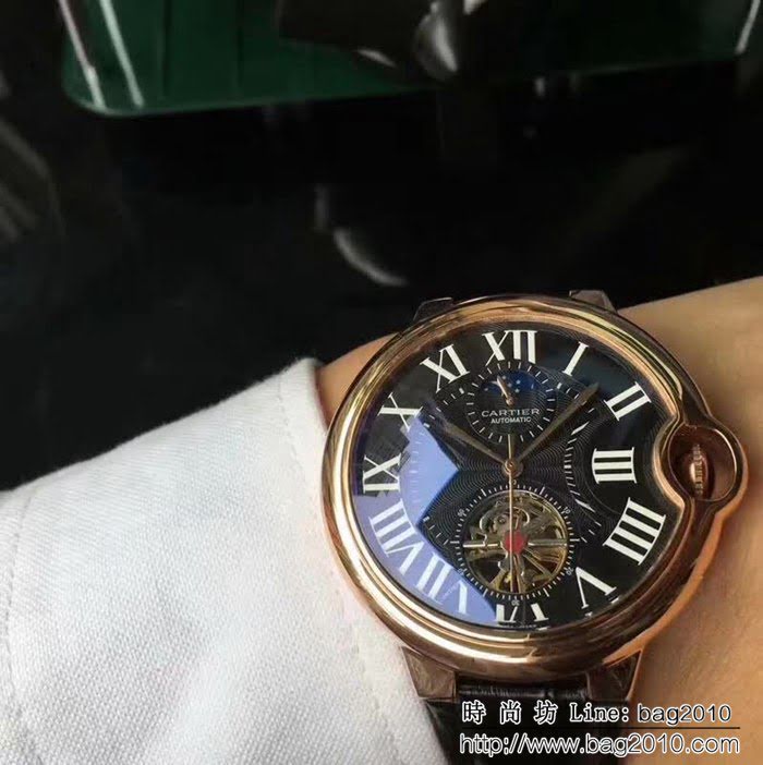 CARTIER卡地亞 精品推薦 精品男士腕表 WSS1208